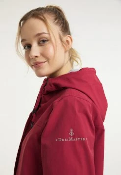 Mujer DREIMASTER BRIDGEPORT - Chaqueta De Entretiempo - Rot -Tienda DreiMaster barata f60ea378714e4f2fbfca8f54eebfd2b5