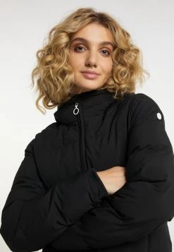 Mujer DREIMASTER ACALMAR - Abrigo De Invierno - Schwarz -Tienda DreiMaster barata f6e5a585196b4695821fec1086d55d83