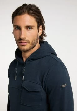 Hombre DREIMASTER TAKELAGE - Jersey Con Capucha - Marine -Tienda DreiMaster barata f6e8e9cfd2bf4c7cb4b4e3d5f763298f