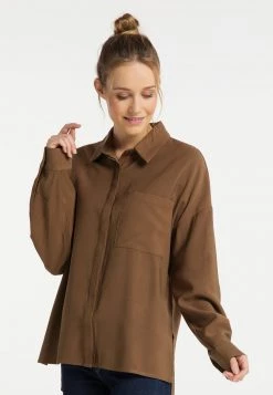 DreiMaster Camisa - Oliv, Mujer