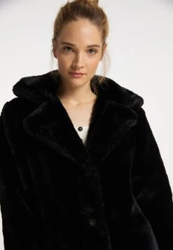 Mujer DREIMASTER TANUNA - Abrigo Corto - Schwarz -Tienda DreiMaster barata f76dc7cb19134e7fbd435f6b974f7088