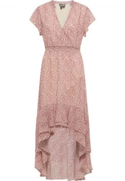 DreiMaster Mujer MIT ALLOVER-PRINT - Vestido Largo - Hellbeige Beerenrot -Tienda DreiMaster barata f7b2eb543db0491bacfb95aeb1c0855e