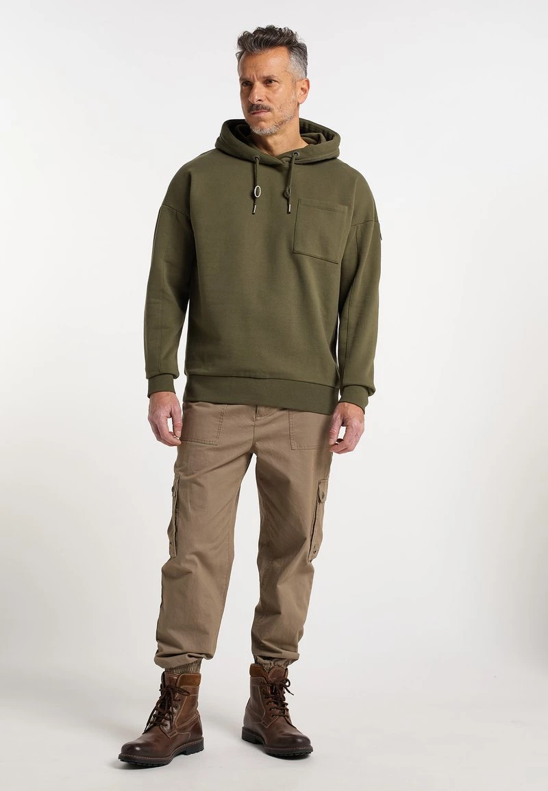 Hombre DREIMASTER TAKELAGE - Jersey Con Capucha - Oliv 2 Hombre DREIMASTER TAKELAGE - Jersey Con Capucha - Oliv - Imagen 2