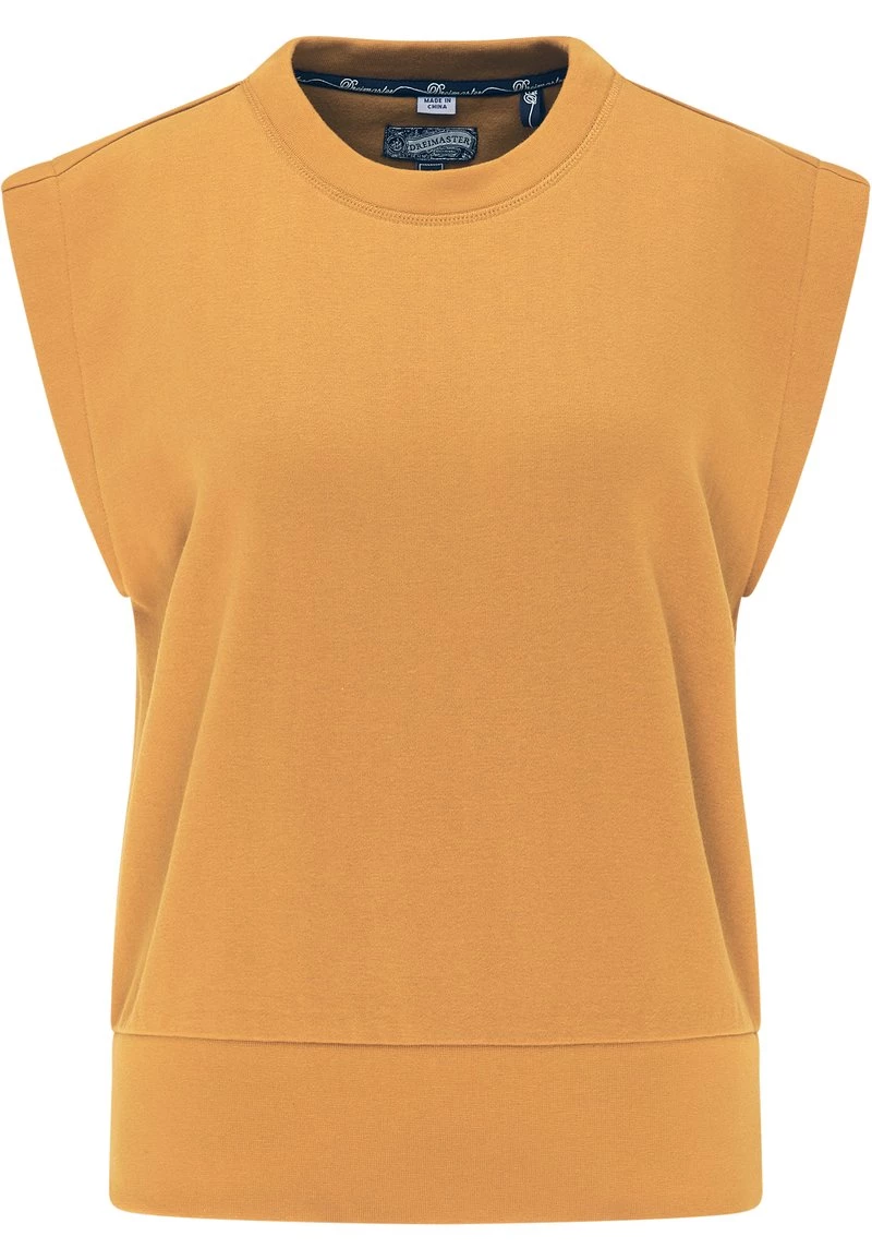 Mujer DREIMASTER TAKELAGE - Camiseta Básica - Dunkelcurry 5 Mujer DREIMASTER TAKELAGE - Camiseta Básica - Dunkelcurry - Imagen 5