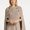 Mujer DREIMASTER BARADELLO - Poncho - Taupe