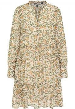 DreiMaster Mujer Vestido Informal - Weiss Blumen -Tienda DreiMaster barata f8f3a300a0ed4df0834554f1b79fb7af