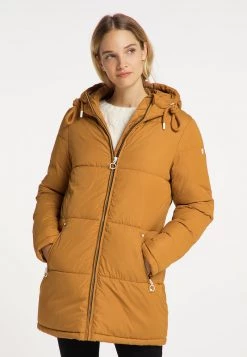 Mujer DREIMASTER EISSEGLER - Abrigo De Invierno - Dunkelcurry