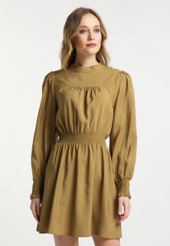 Mujer DREIMASTER MARKANI - Vestido Informal - Schlamm