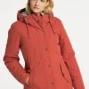 Mujer DREIMASTER STORMCLOUD - Chaqueta De Invierno - Ziegelrot