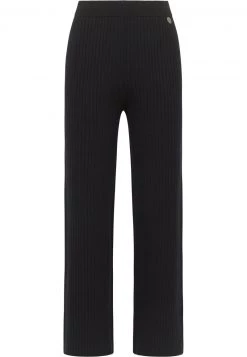 Mujer DREIMASTER INCUS - Pantalones - Schwarz -Tienda DreiMaster barata fa449fad504846f8b1e6ab07e8f8b22b
