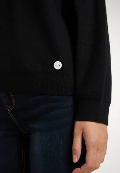 Mujer DREIMASTER BRIDGEPORT - Jersey De Punto - Schwarz -Tienda DreiMaster barata fc3afd2c0744498795a42bdcd26ed780