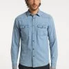 Hombre DREIMASTER TUXE - Camisa - Blau