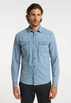 Hombre DREIMASTER TUXE - Camisa - Blau