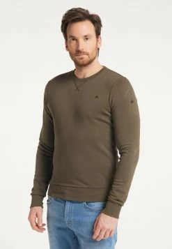 Hombre DREIMASTER TAKELAGE - Sudadera - Militäroliv