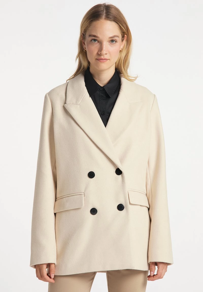 Mujer DREIMASTER BARADELLO - Abrigo Corto - Creme 1 Mujer DREIMASTER BARADELLO - Abrigo Corto - Creme