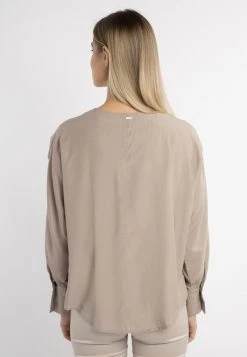 DreiMaster Mujer Blusa - Rauchbeige -Tienda DreiMaster barata fca7bc1f9f02471e92db54d529818b48
