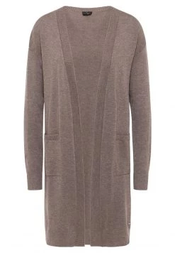 Mujer DREIMASTER BARADELLO - Chaqueta De Punto - Dunkeltaupe -Tienda DreiMaster barata fd01d0e4737f4ab382b330bcb149770d