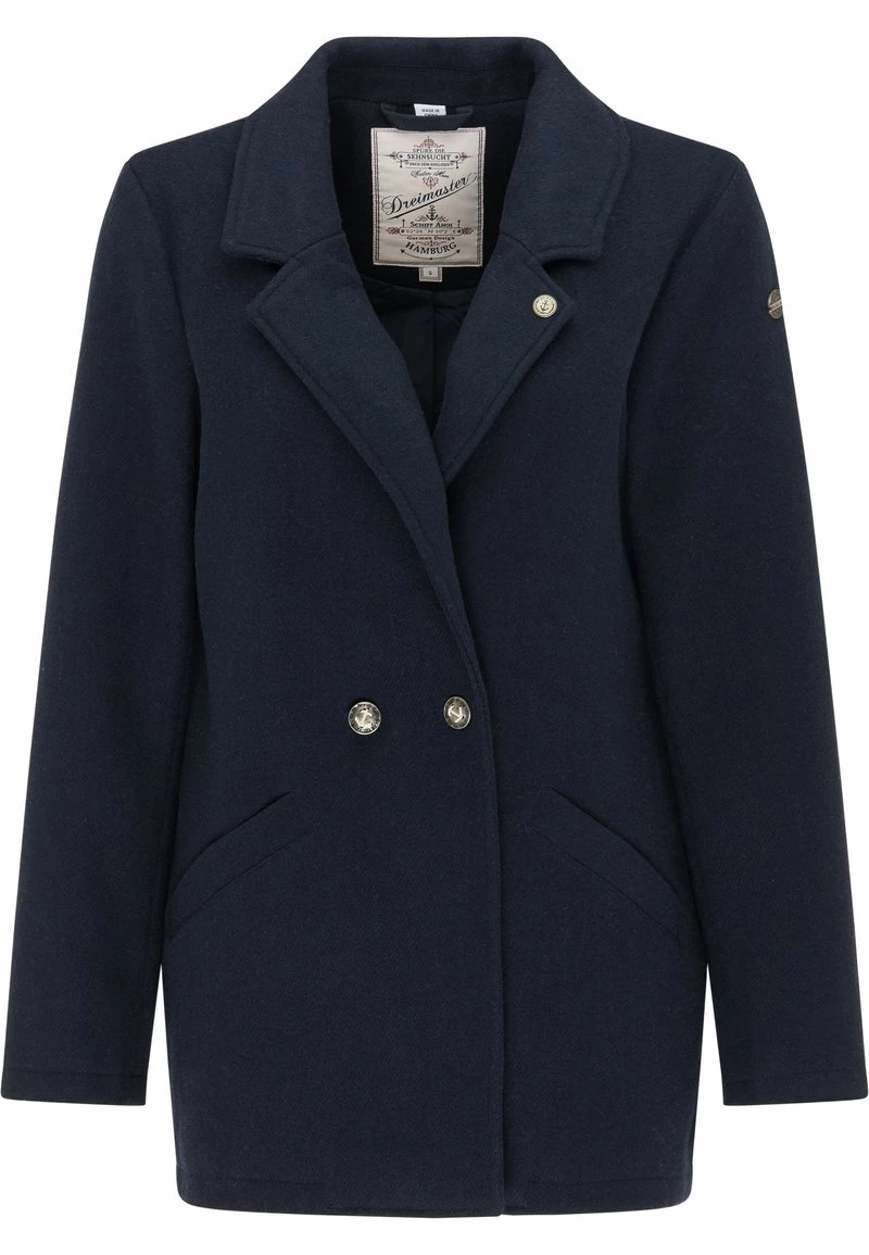 DreiMaster Mujer Abrigo Corto - Marine 5 DreiMaster Mujer Abrigo Corto - Marine - Imagen 5