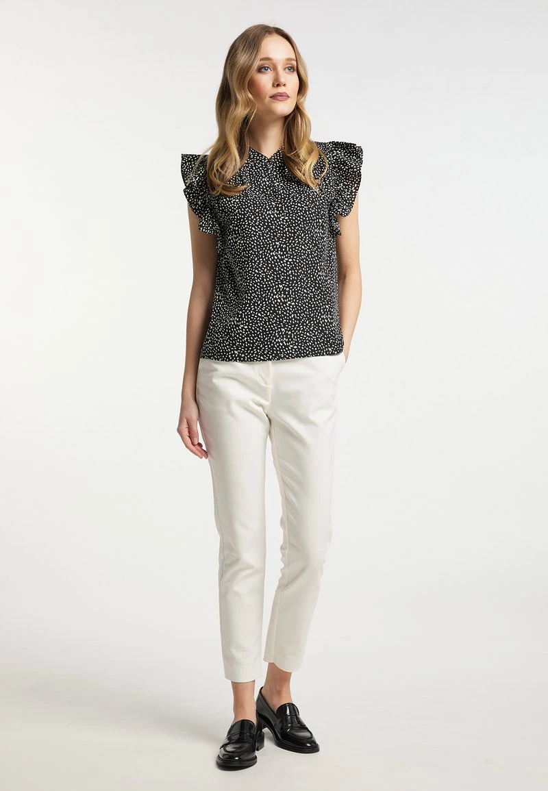 Mujer DREIMASTER BOLINE - Blusa - Schwarz Gepunktet 2 Mujer DREIMASTER BOLINE - Blusa - Schwarz Gepunktet - Imagen 2