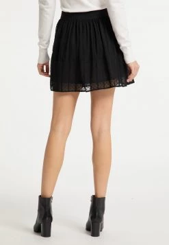 DreiMaster Mujer Falda Acampanada - Schwarz -Tienda DreiMaster barata fe5c3ccdf04f4f3f9a789366a53f7b86