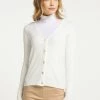 Mujer DREIMASTER BARADELLO - Chaqueta De Punto - Wollweiss