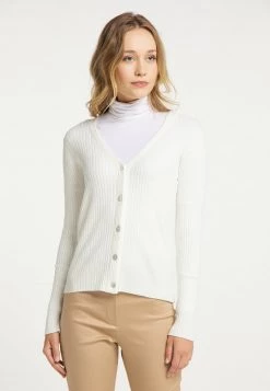 Mujer DREIMASTER BARADELLO - Chaqueta De Punto - Wollweiss