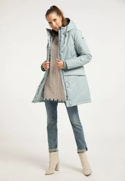 DreiMaster Mujer Abrigo De Invierno - Rauchmint Melange -Tienda DreiMaster barata fef9ee45bccf4678bffc528769eb0d6b