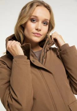 Mujer DREIMASTER ACALMAR - Chaqueta De Invierno - Dunkelbeige -Tienda DreiMaster barata ff64fb291bd94db5892f93481ef1203c
