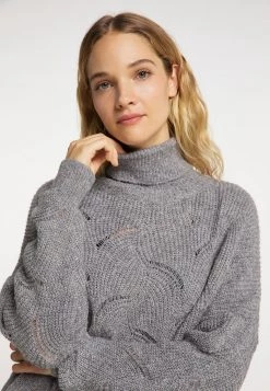 Mujer DREIMASTER KEYTI - Jersey De Punto - Dunkelgrau -Tienda DreiMaster barata ffb31c88fe8e48bcbb8b36e6b5b0f298